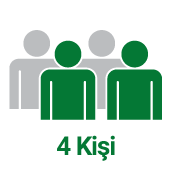 Kişi sayısı ikonu