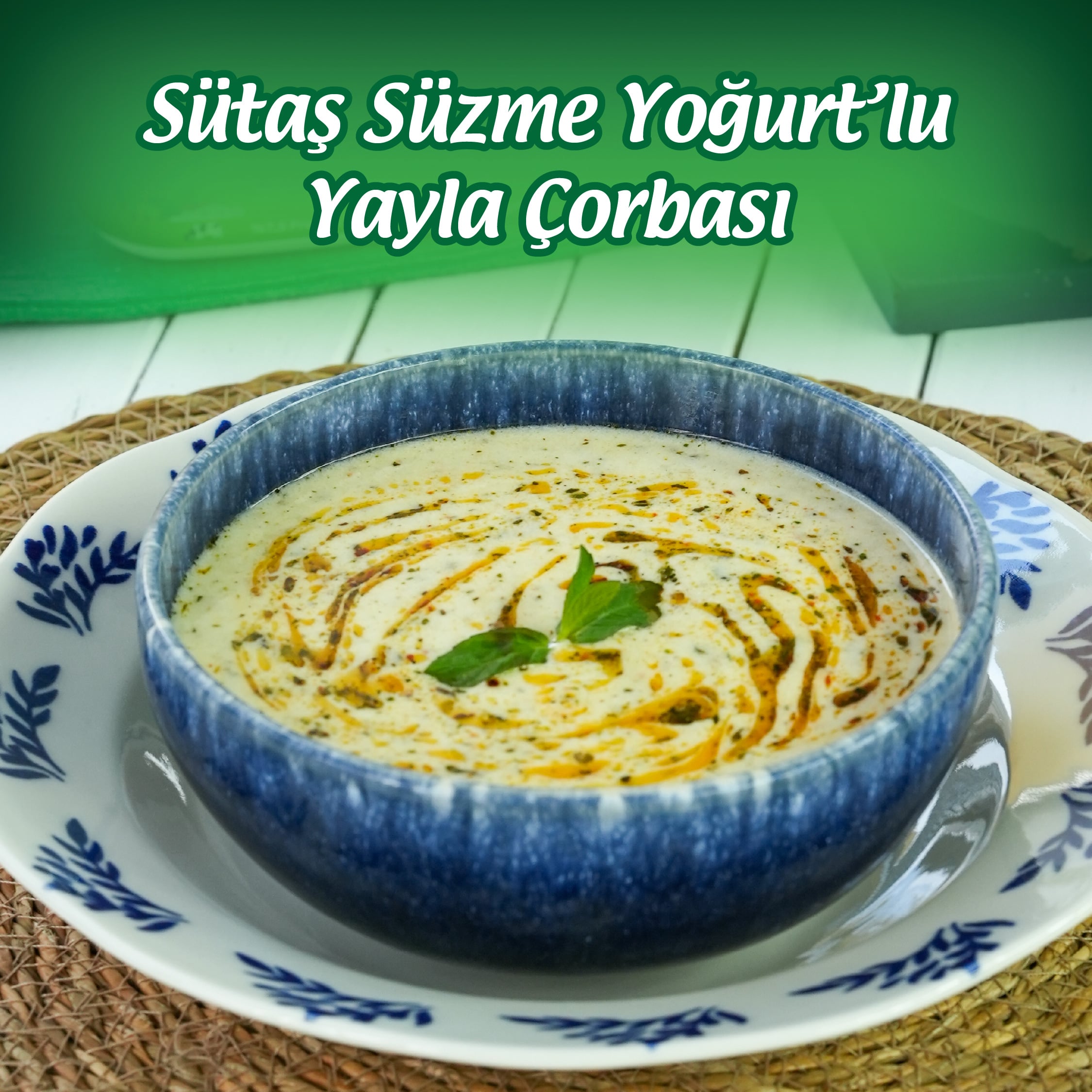 Sütaş Süzme Yoğurt’lu Yayla Çorbası