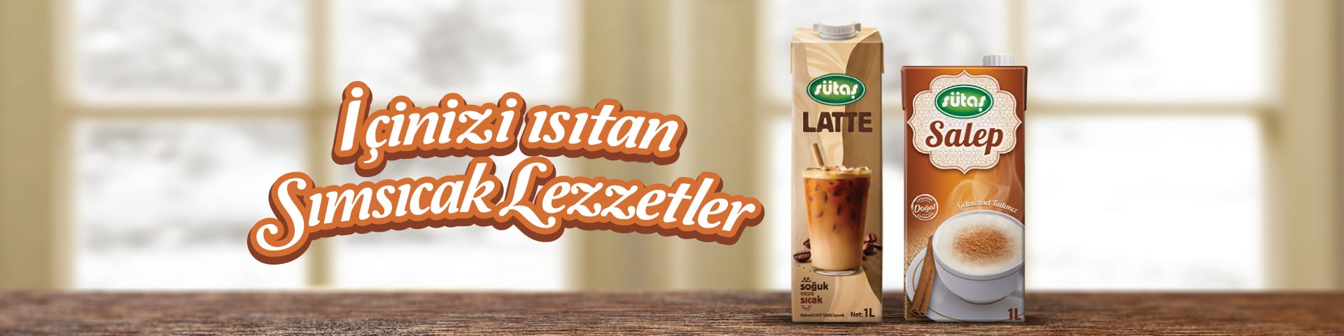 Sütlü İçecekler kategori banner