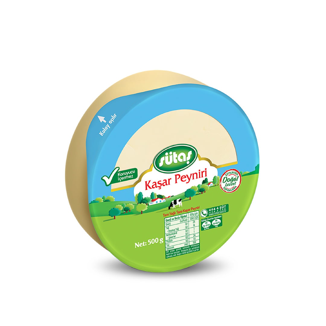 Sütaş Kaşar Peyniri 500 g