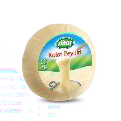 Sütaş Çiftliği’nden evinize taptaze! Soğuk zinciri koruyarak, ekiplerimizle getiriyoruz. Sütaş Kolot Peyniri 375 g hemen satın al, Süt Puan topla!