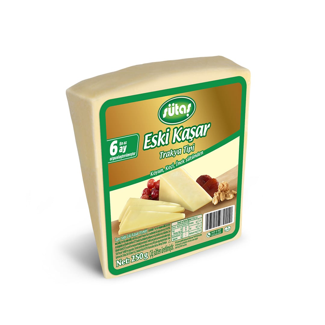 Sütaş Eski Kaşar Trakya 250 g