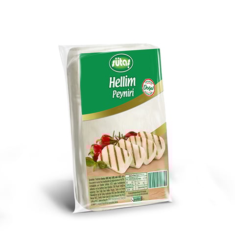 Sütaş Çiftliği’nden evinize taptaze! Soğuk zinciri koruyarak, ekiplerimizle getiriyoruz. Sütaş Hellim Peyniri 225 g hemen satın al, Süt Puan topla!