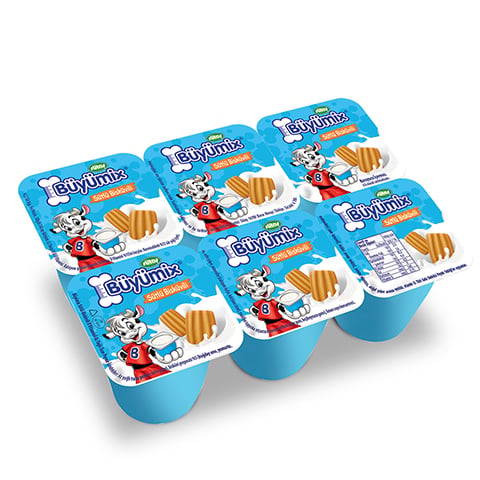 Sütaş Büyümix Sütlü Bisküvili 6x40 g